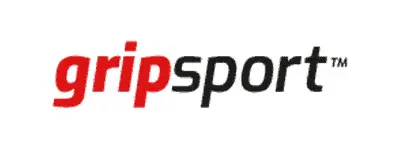 A red and black logo for the hip sport.